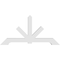 Ekena Millwork Vanguard Architectural Grade PVC Gable Bracket, 60"W x 30"H x 4"D x 4"F, 12/12 Pitch GBP060X30X0404VAN00 - alternate 5